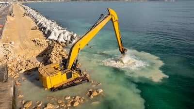 Excavation-Based Dredging and Shoreline Work