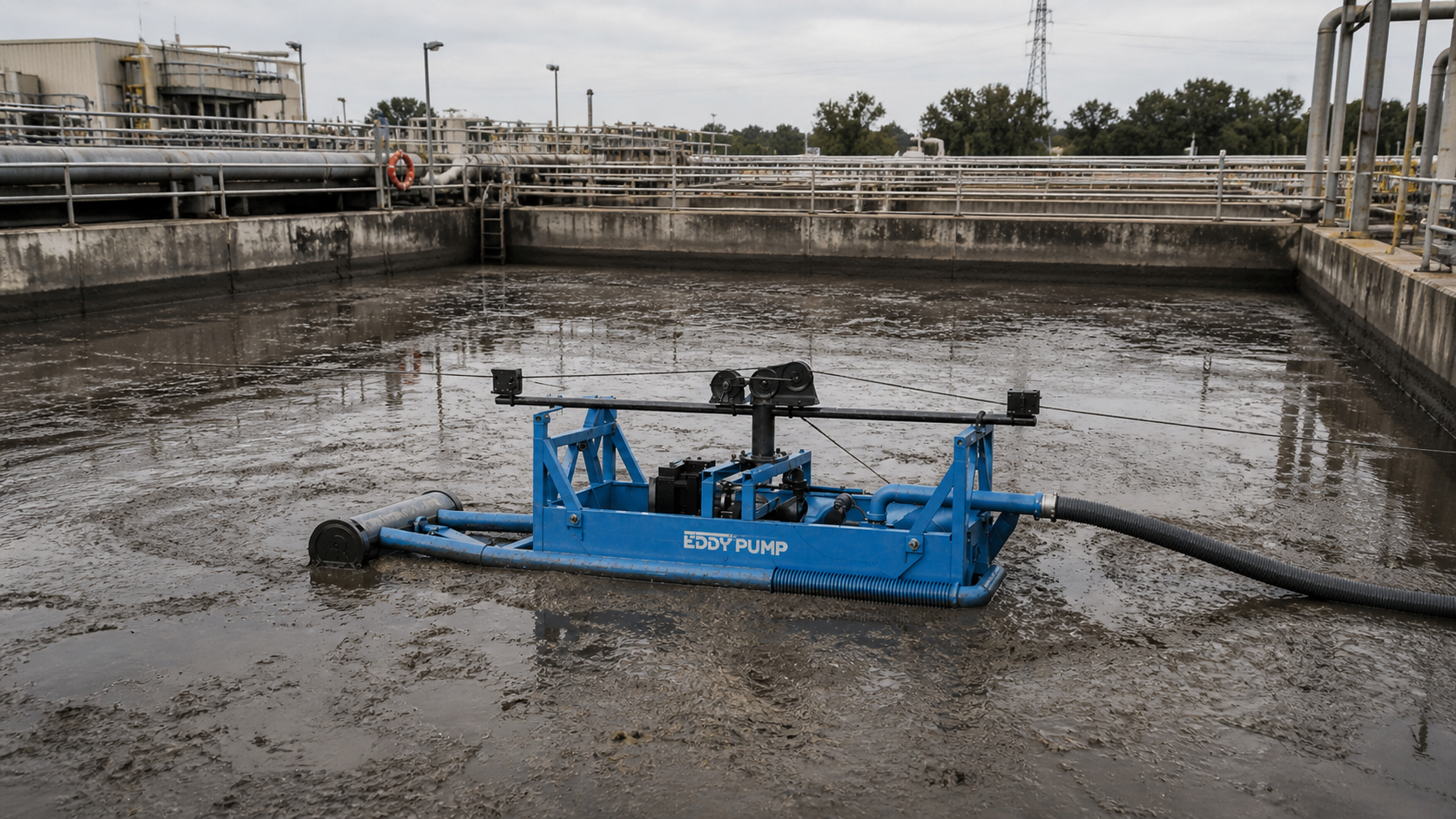 ModDrege in Sludge Basin