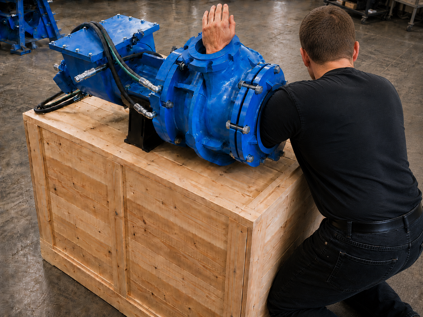 Slurry Pump can pass large solids